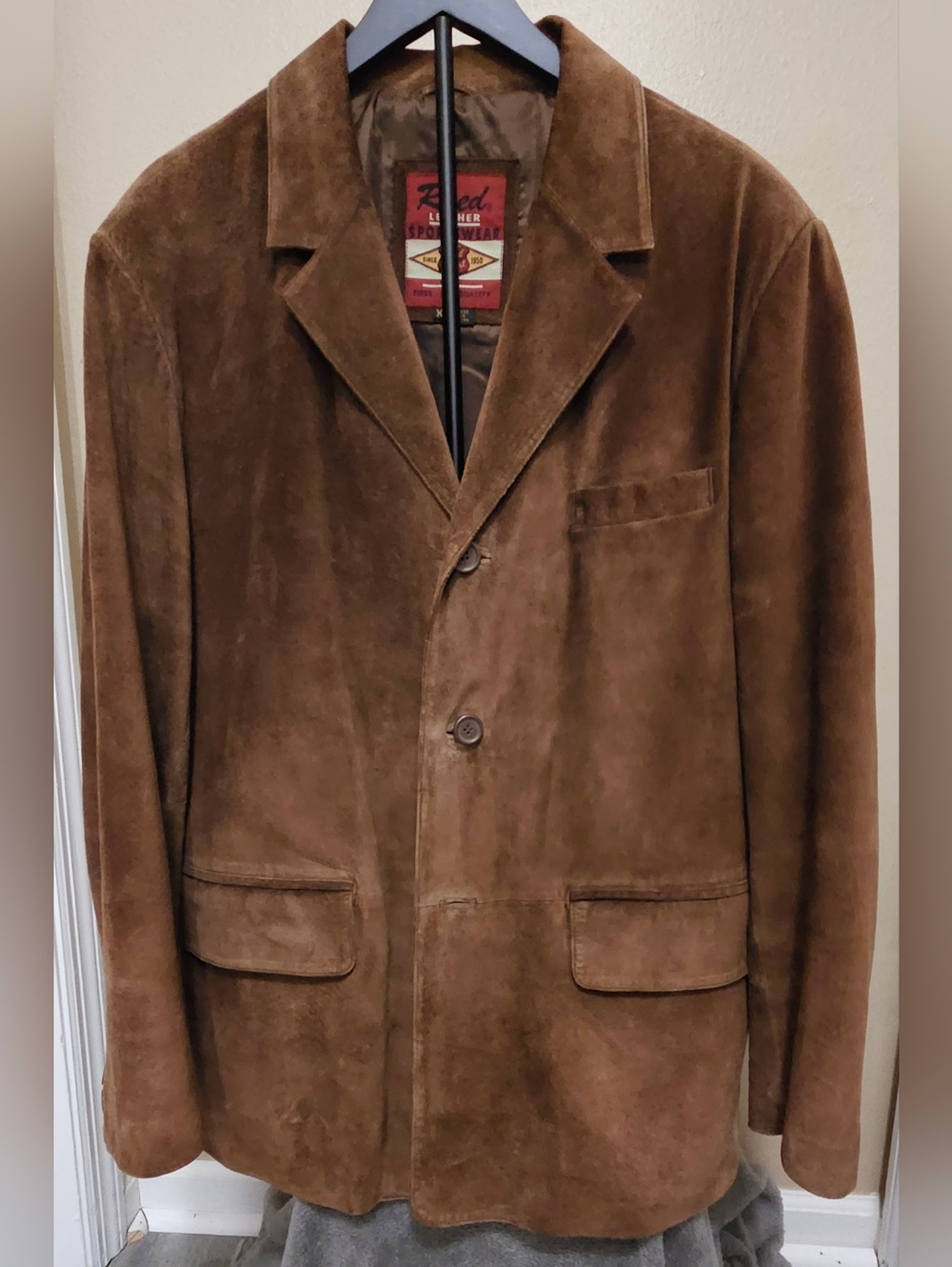 Vintage Reed Sportswear XL Suede Coat